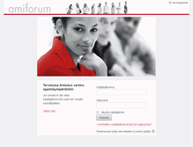 Tablet Screenshot of amiforum.fi